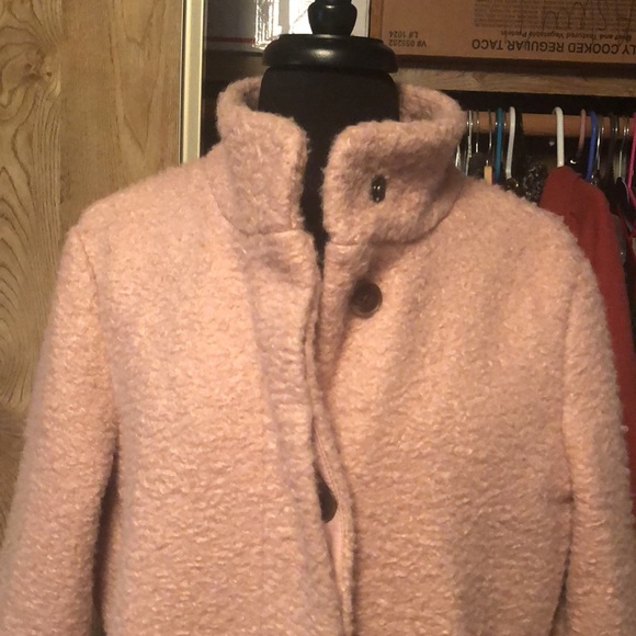 Pretty Pink Fuzzy Old Navy Women’s Jacket 🧥 Size Large Made In Vietnam - Picture 8 of 16